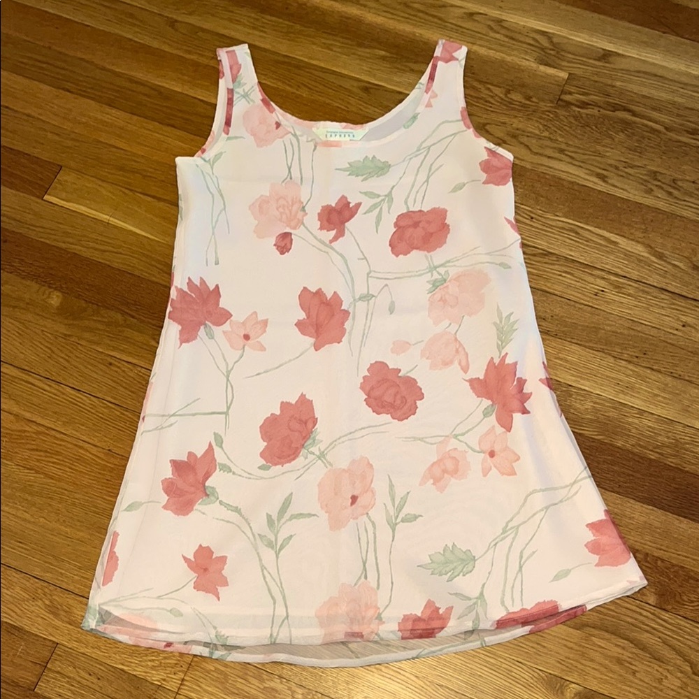 Express Floral Pink Sleeveless Dress Size 7/8